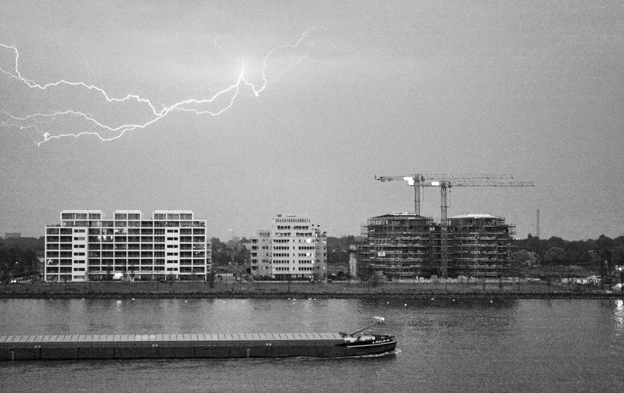 Thunderstorm in Amsterdam