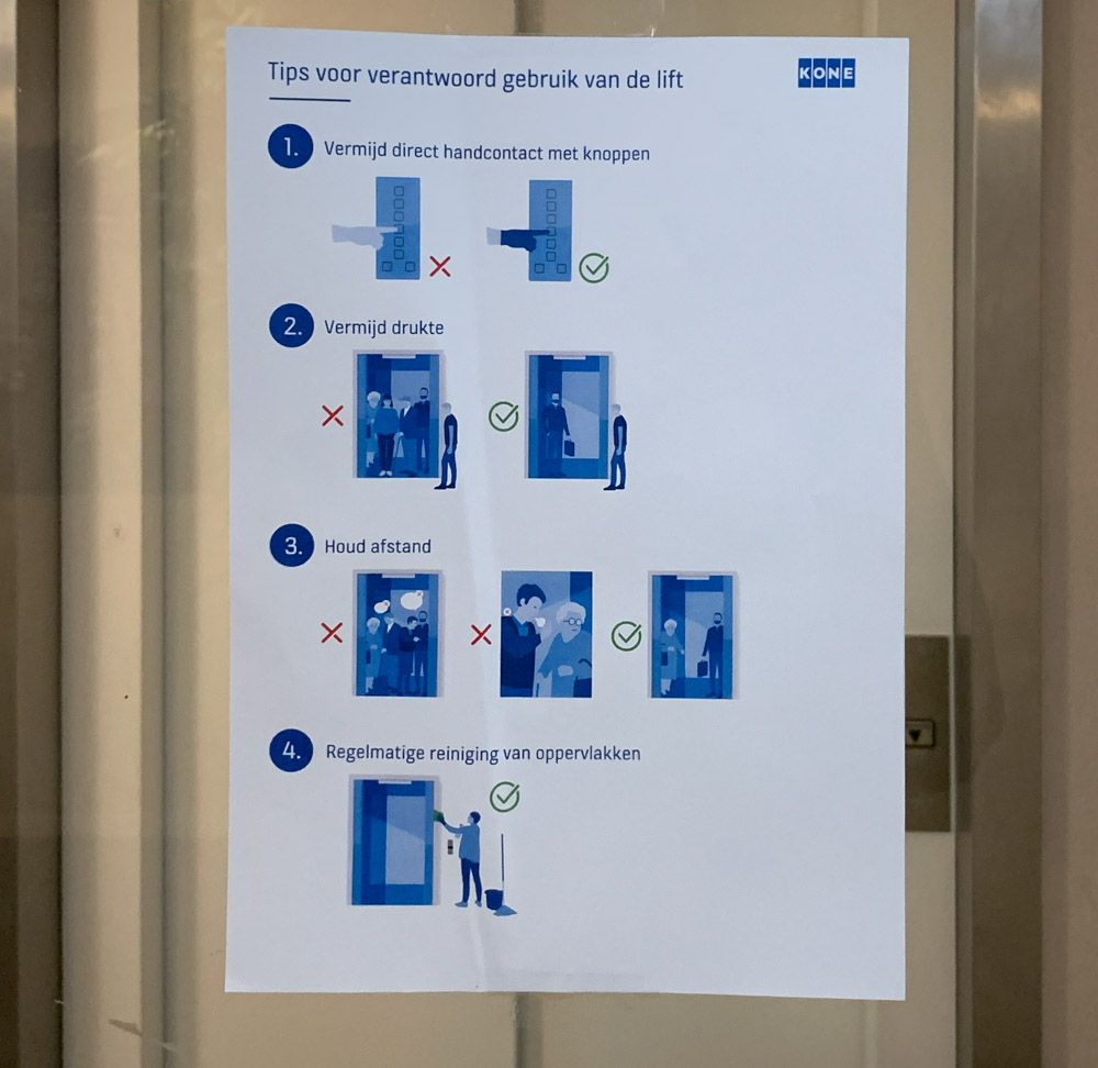 How to use an elevator during a pandemic