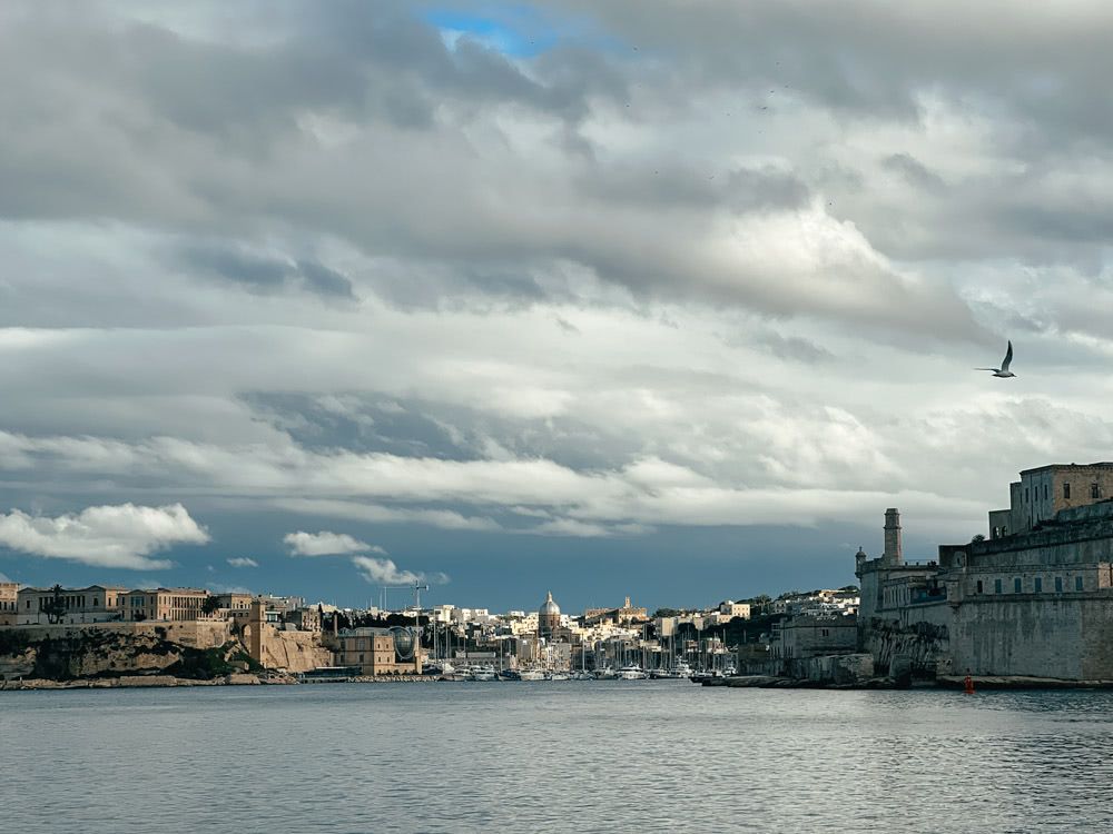 A view of Valletta