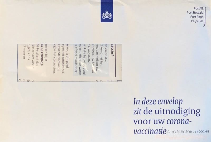My invitation to get vaccinated