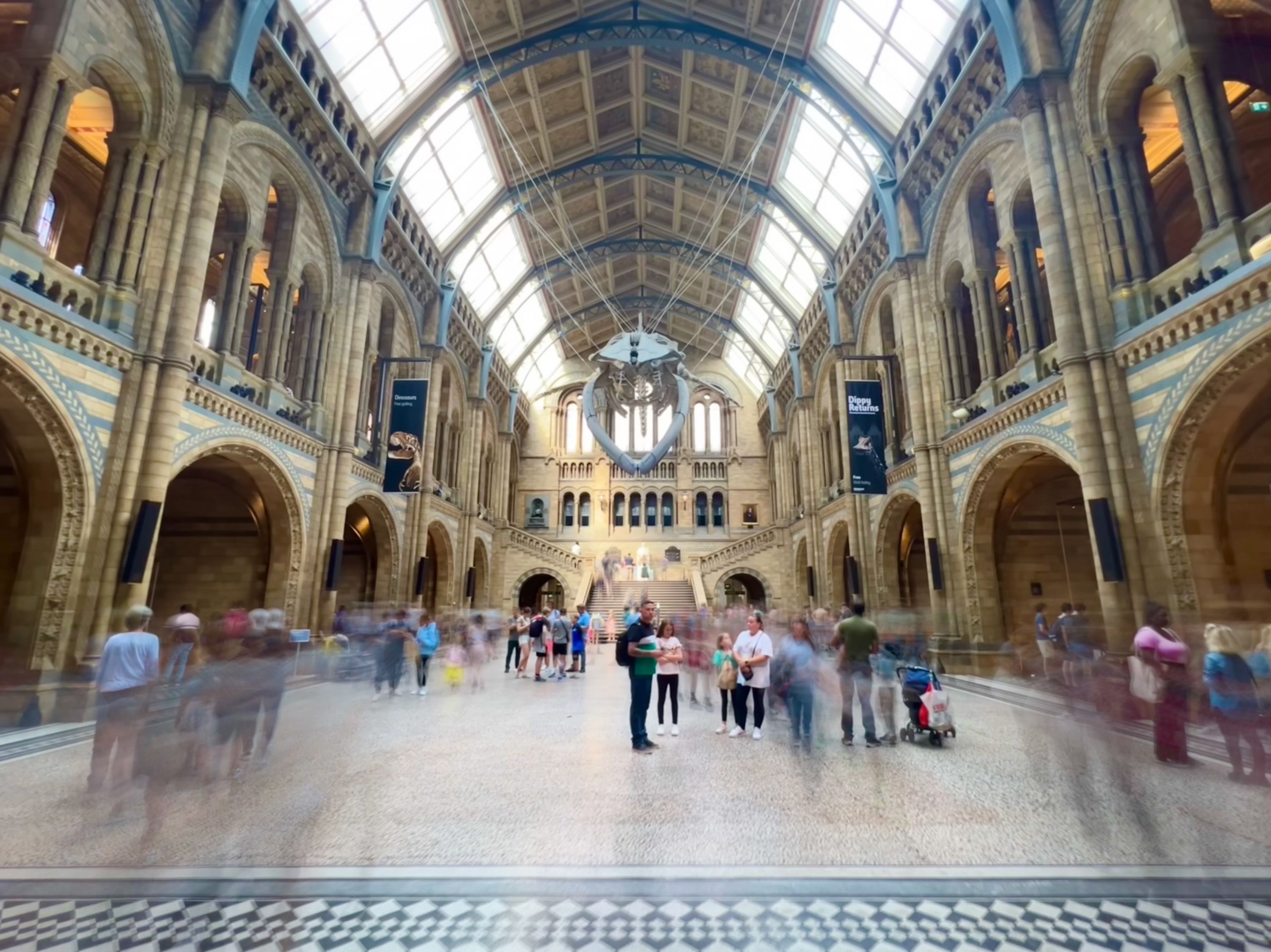 Love the Hintze Hall at the Natural History Museum… Reminds me of the anticipation from visits as a child.
