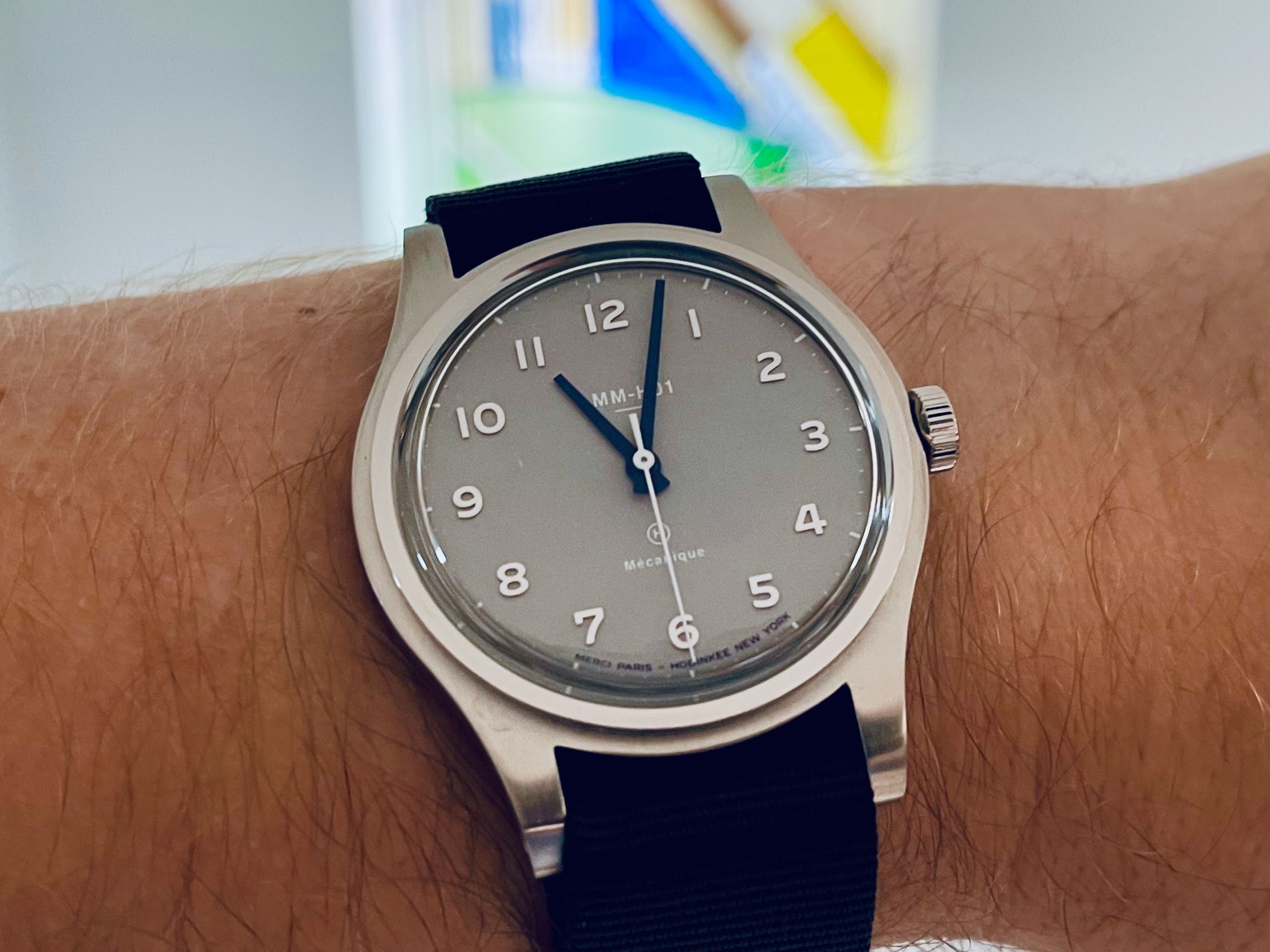 My Christmas present to me - the Hodinkee and Merci Paris colab.