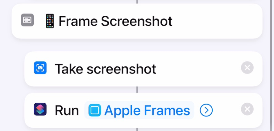 Take and Frame Screenshot