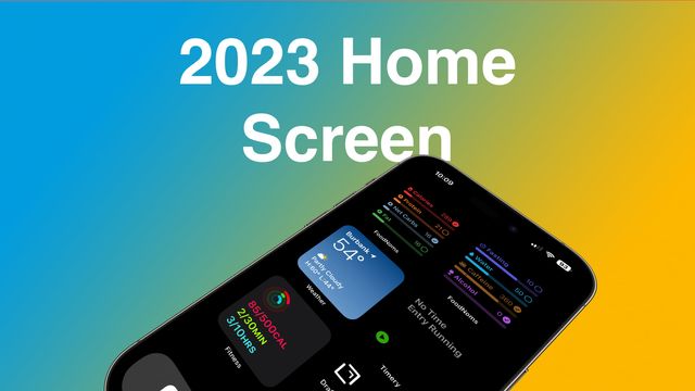My 2023 Home Screen Banner Image