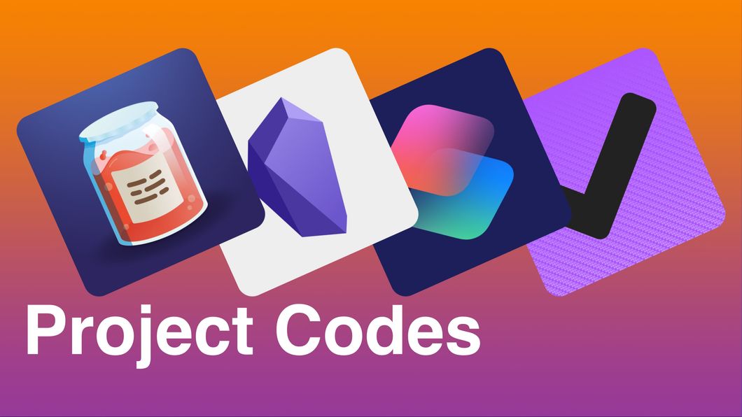 Create Project Codes With Shortcuts Banner Image