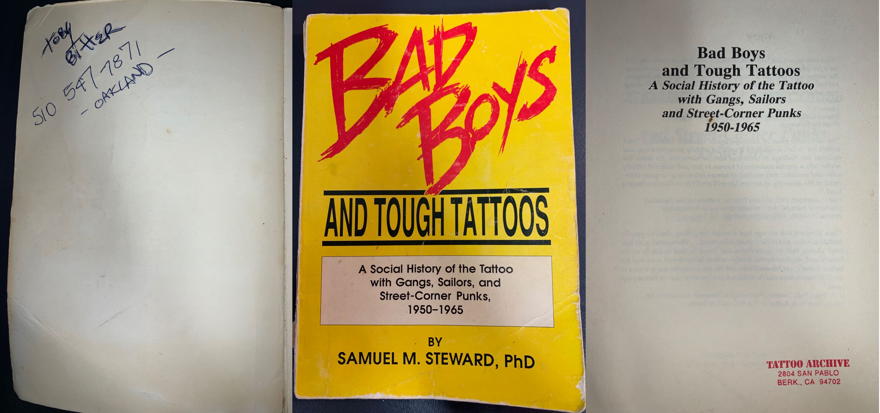 bad boys and tough tattoos