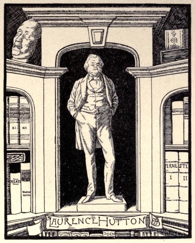 laurence hutton bookplate