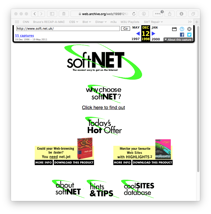 soft.net.uk on web.archive.org