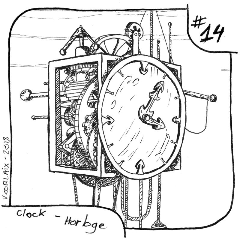 14 — Horloge