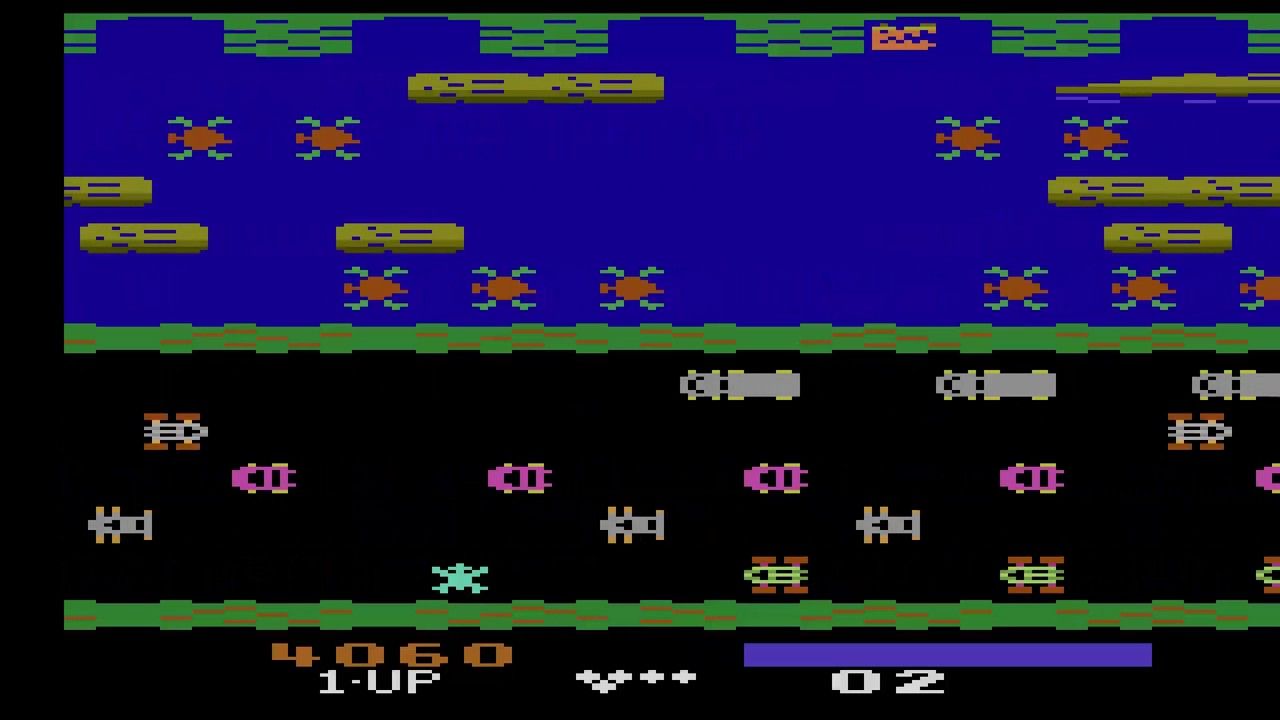 Sega Frogger Atari 2600 1981 game