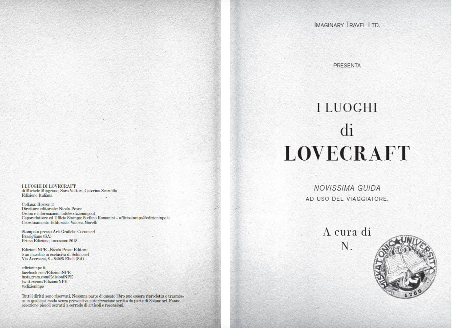 I Luoghi di Lovecraft