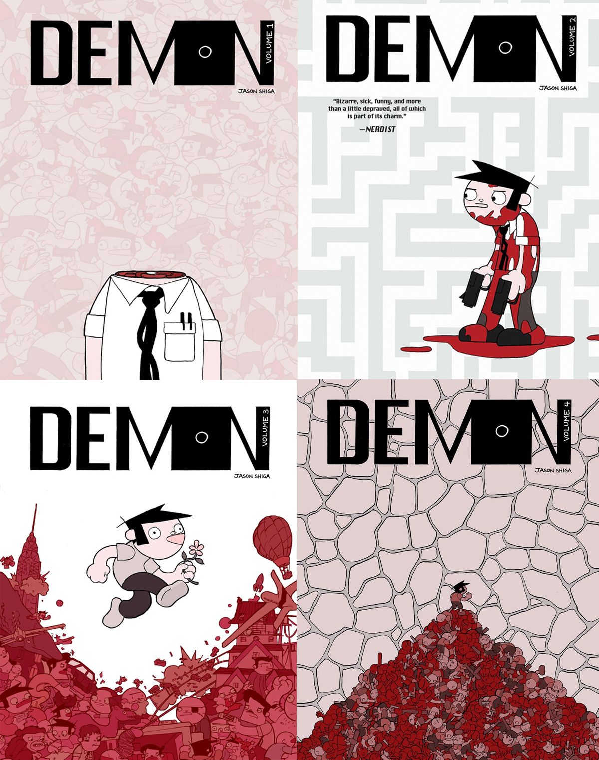 Demon Vol.01-04 (covers)