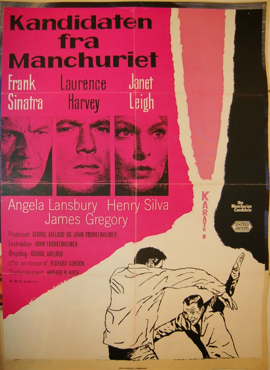 The Manchurian Candidate (Poster danese)