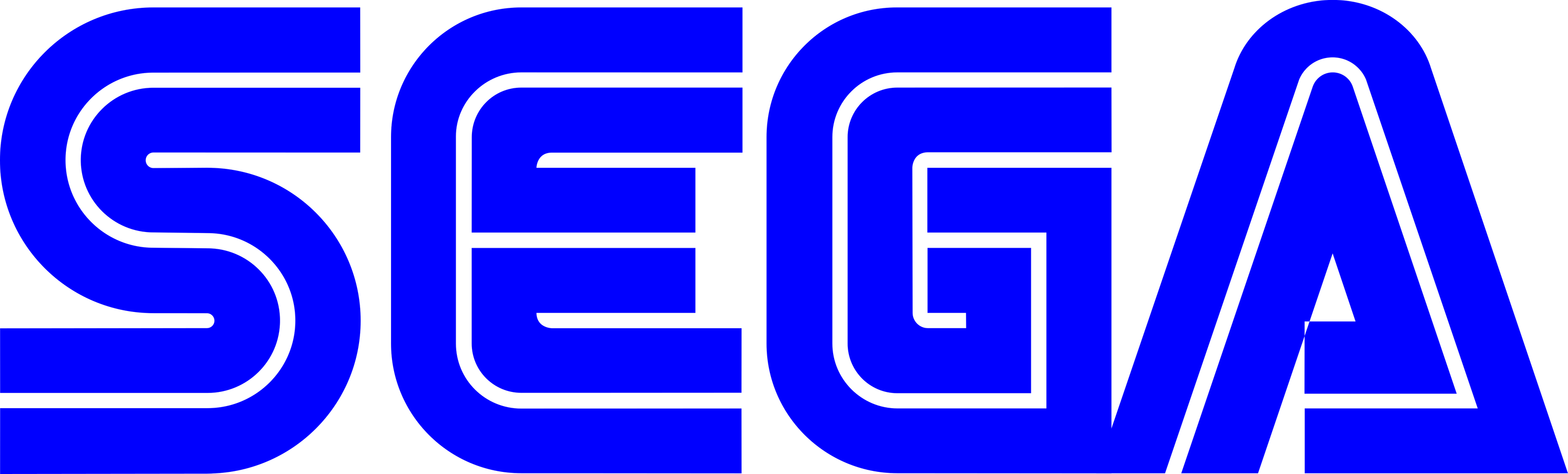 Sega logo blu 1975
