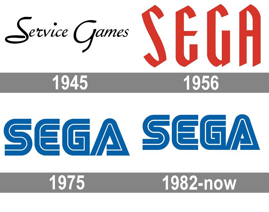 Sega logo history