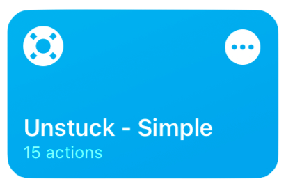 The Unstuck - Simple button