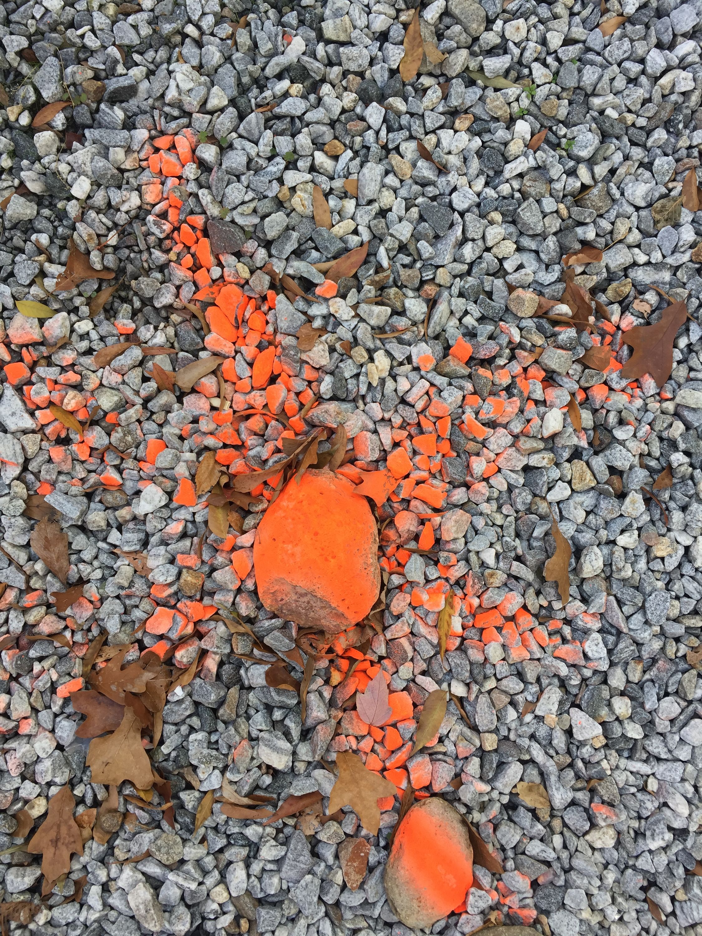 orange rock