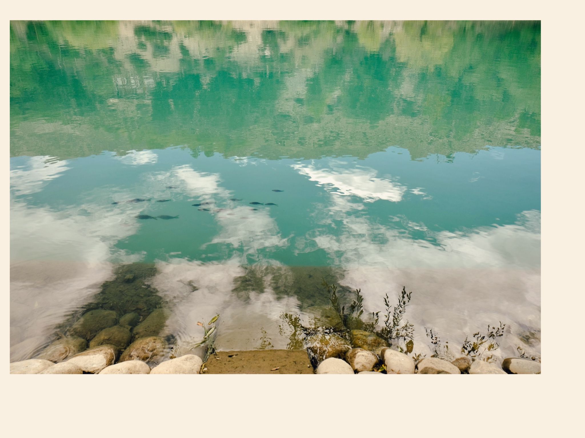 Nako lake in the Nako village, Kinnaur, Himachal Pradesh, India. September 2022.