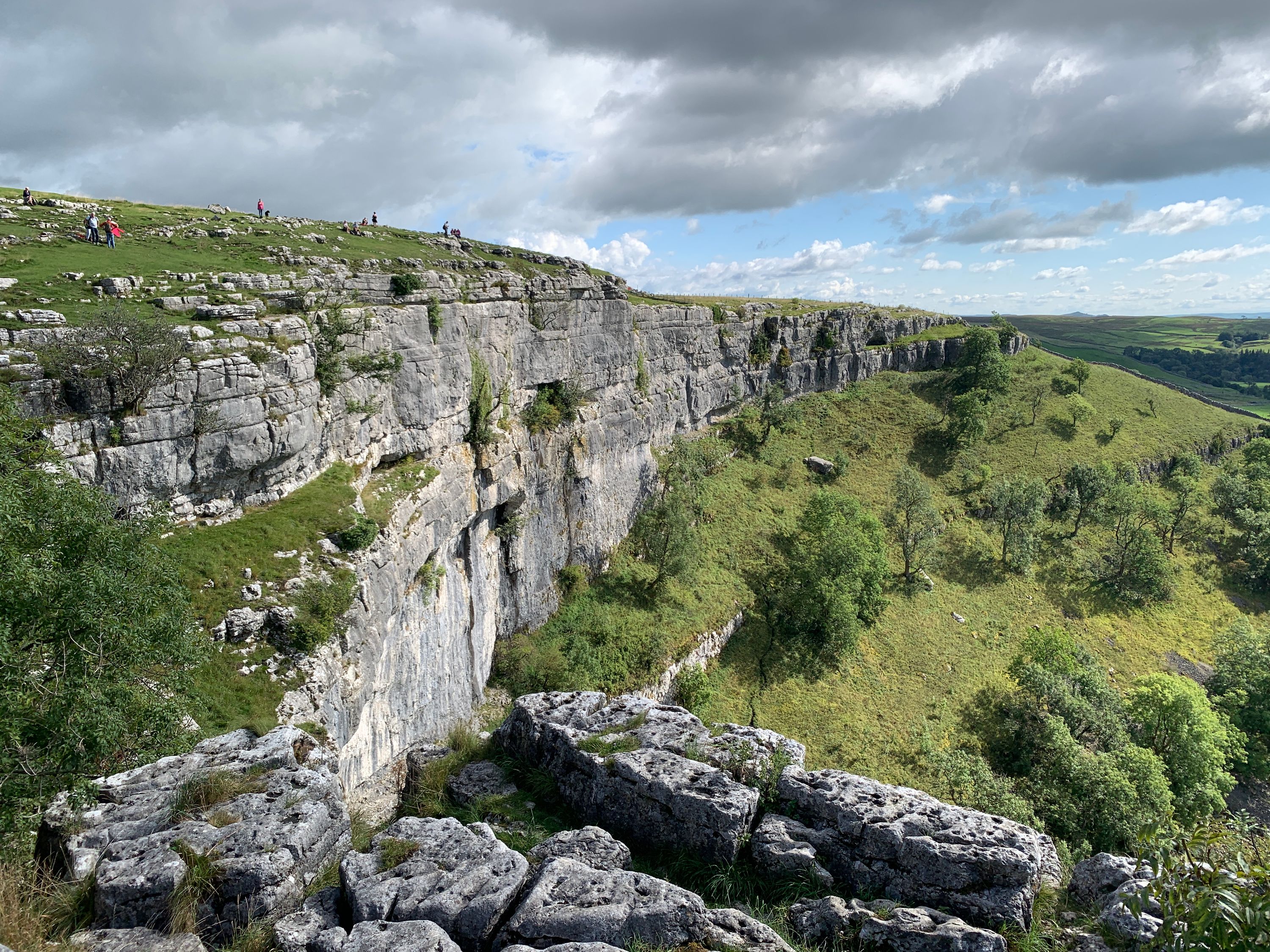 Malham Cove from the top