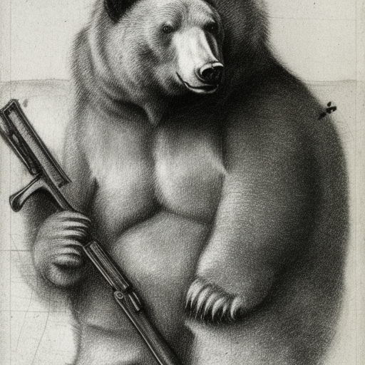 Armed bear