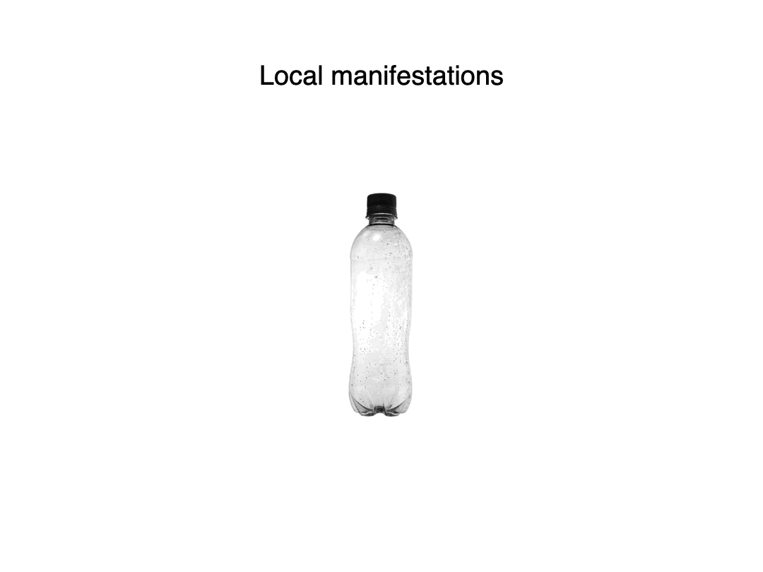 Slide: local manifestations
