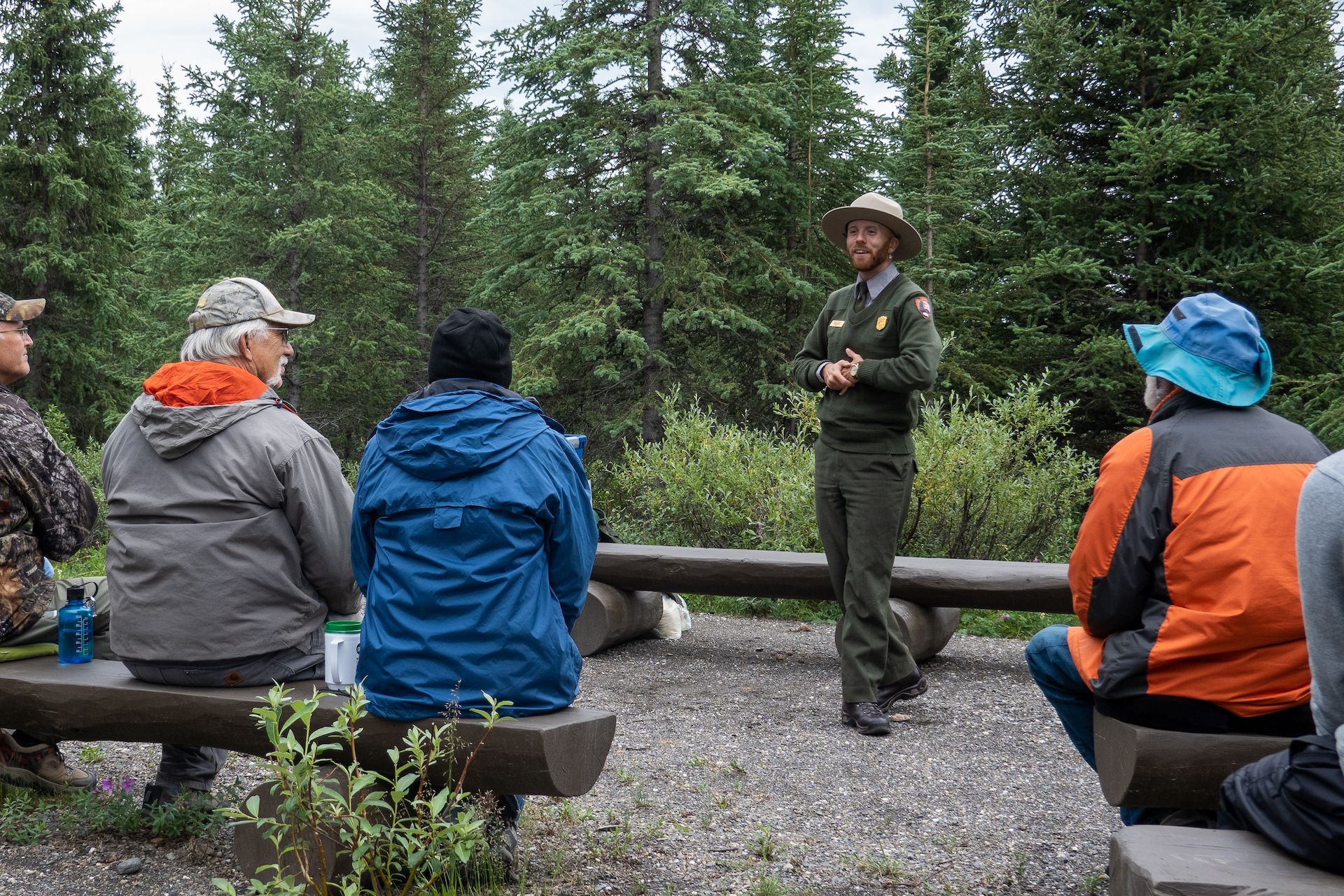We attended our first ranger-led program ever in the national park! Thank you, Ranger Damian, for a fun and informative talk about the mammals in Denali National Park.