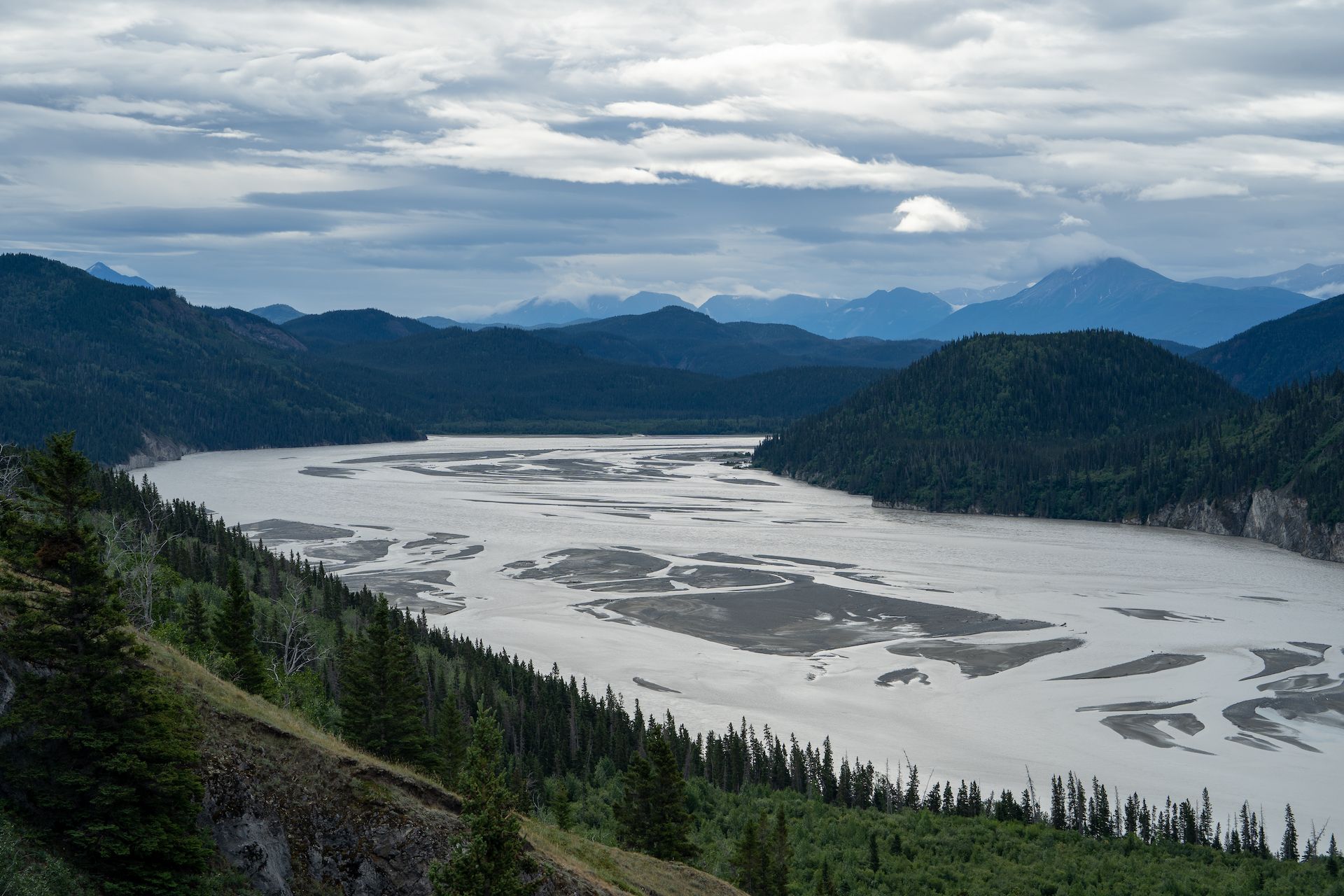 View of the Chitina River