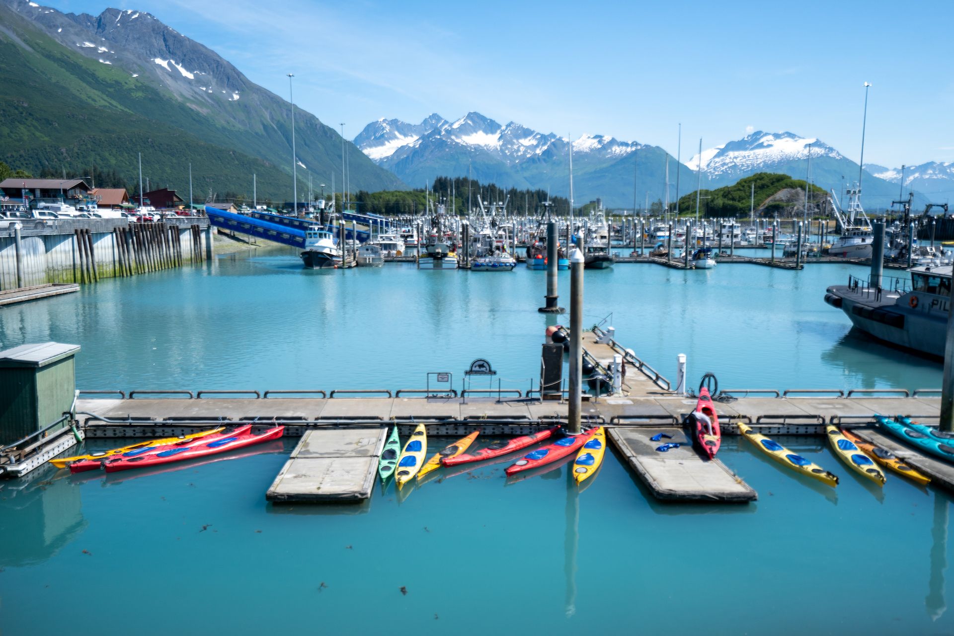 Port of Valdez. Definitively coming back with Kuan to sea kayak!