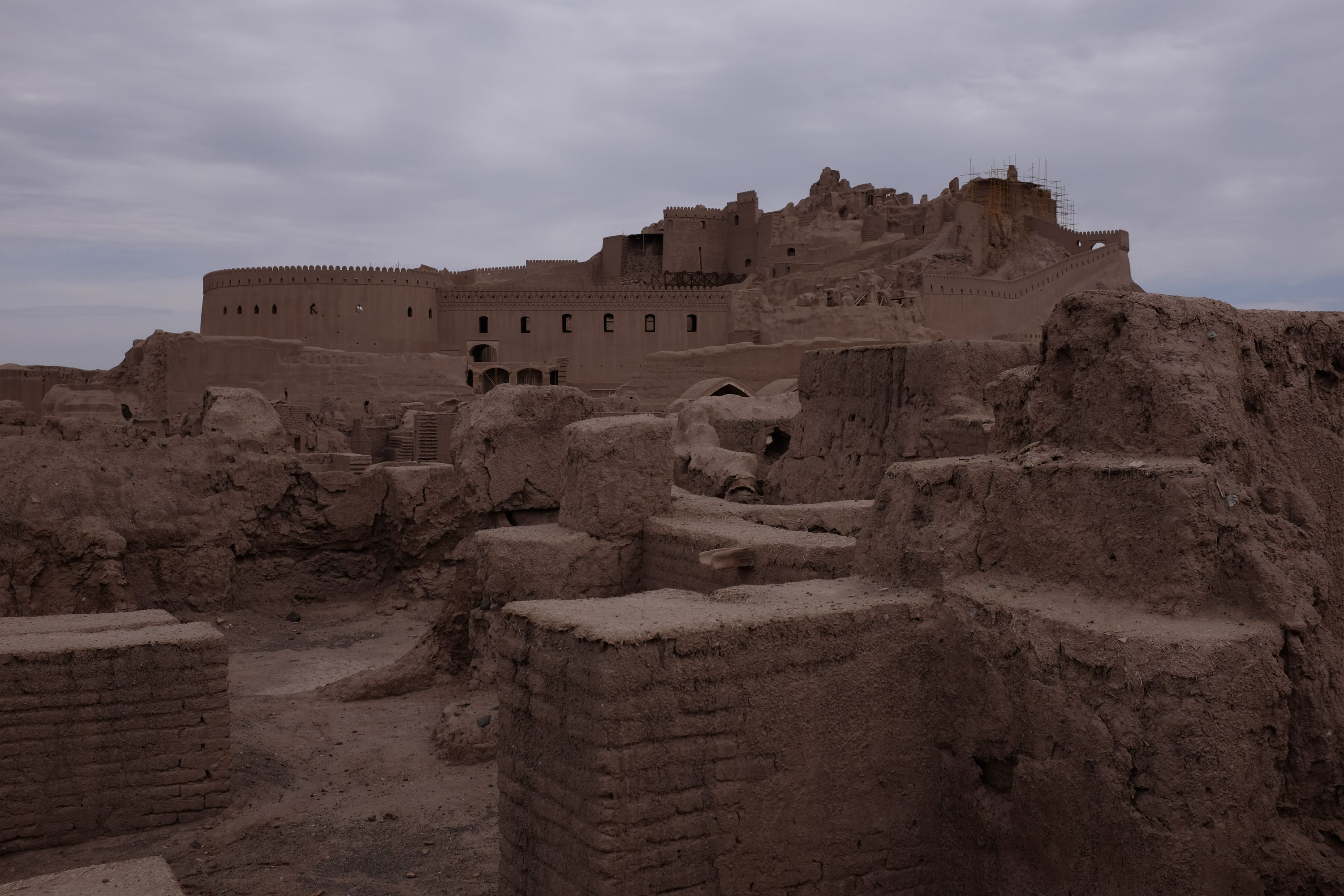 Panoramic view of the Citadel of Bam.