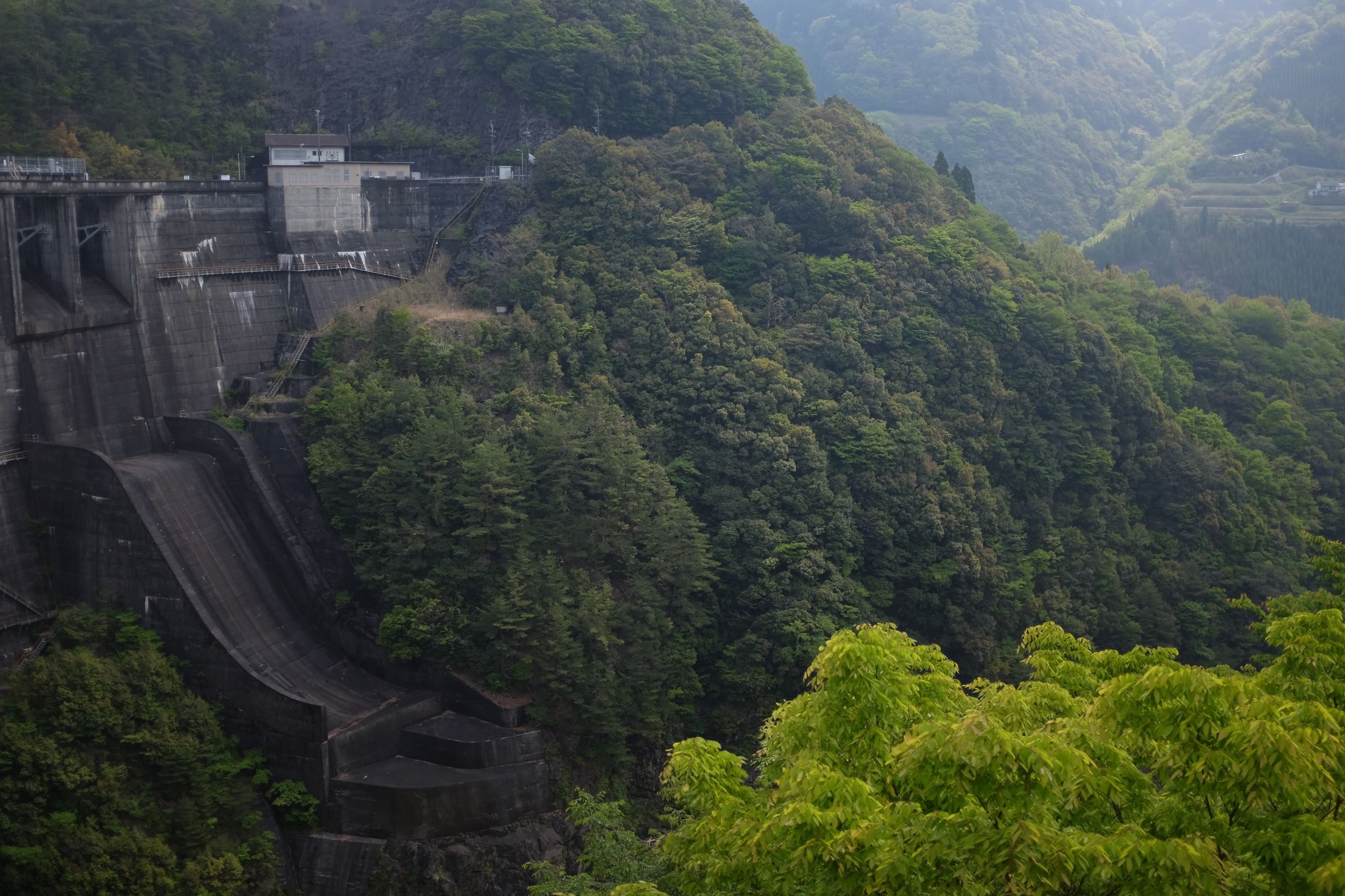 View of the the Upper Shiiba Dam, Miyazaki. Photo: Peter Orosz