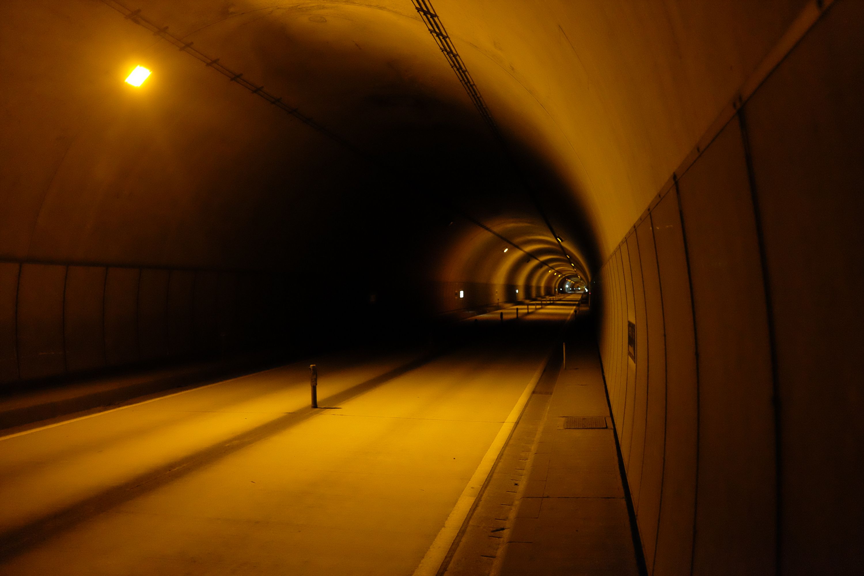 In the Kunimi Tunnel between Shiiba and Gokase, Miyazaki. Photo: Peter Orosz