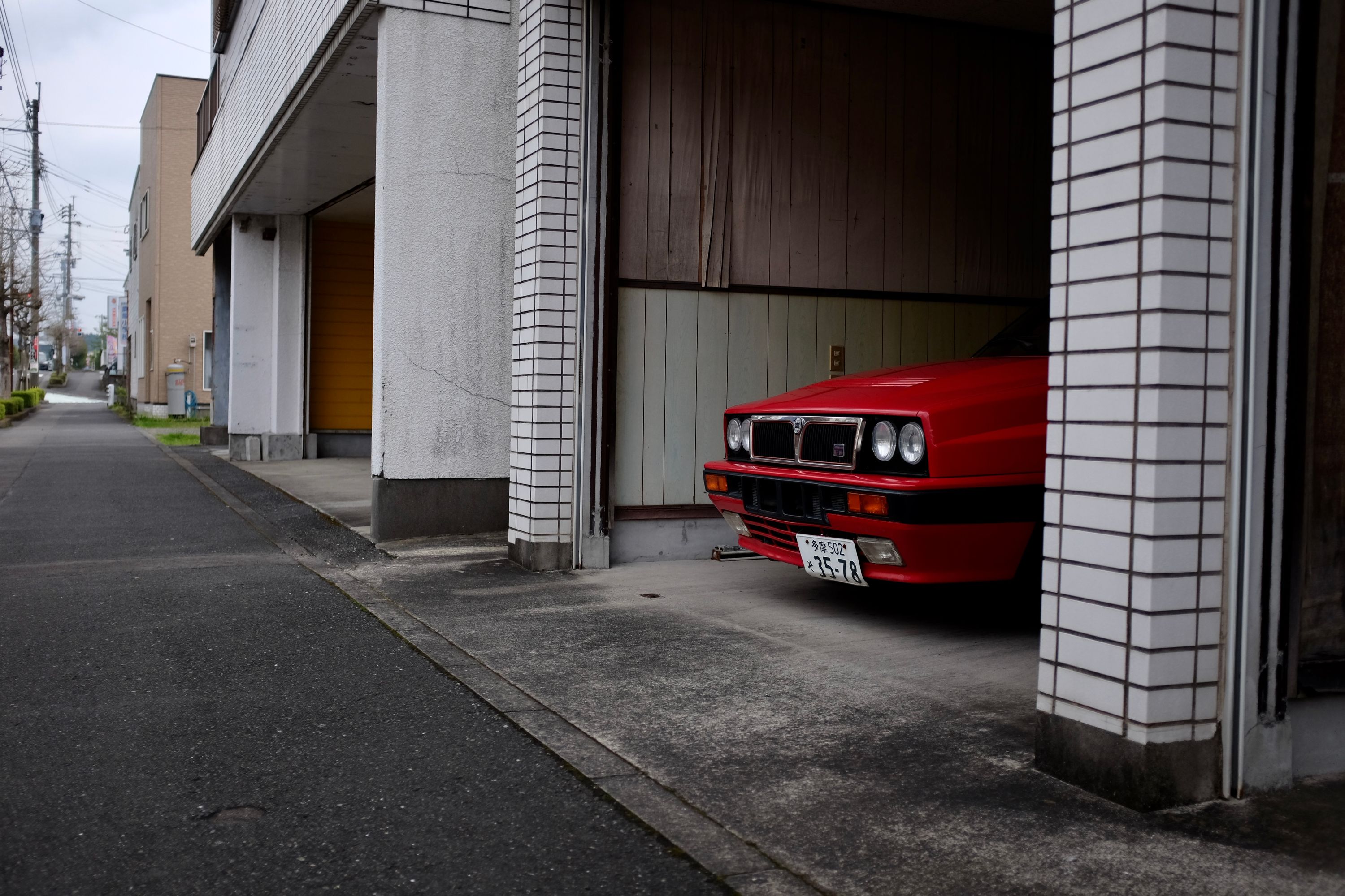 Lancia Delta HF Integrale in Kanoya, Kagoshima. Photo: Peter Orosz